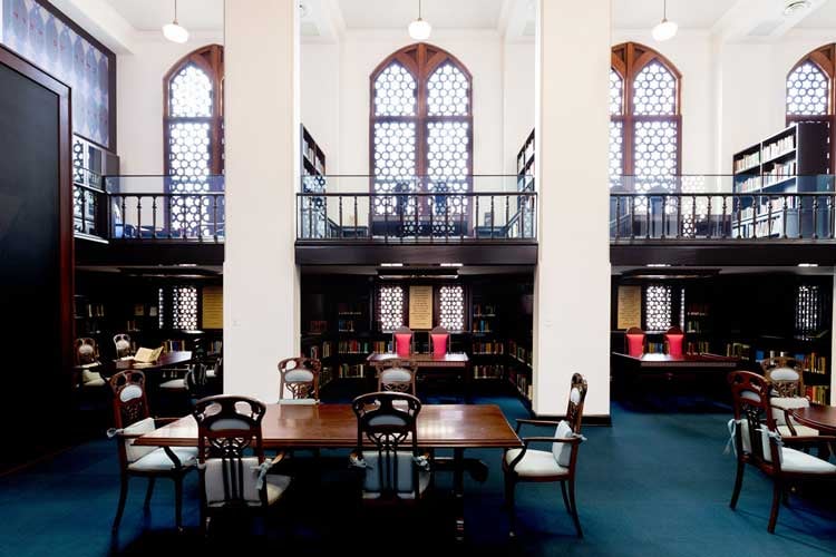 The Isser and Rae Price Library of Judaica Suite in UF's Smathers Library features the largest personal library of Judaica and Hebraica in the United States